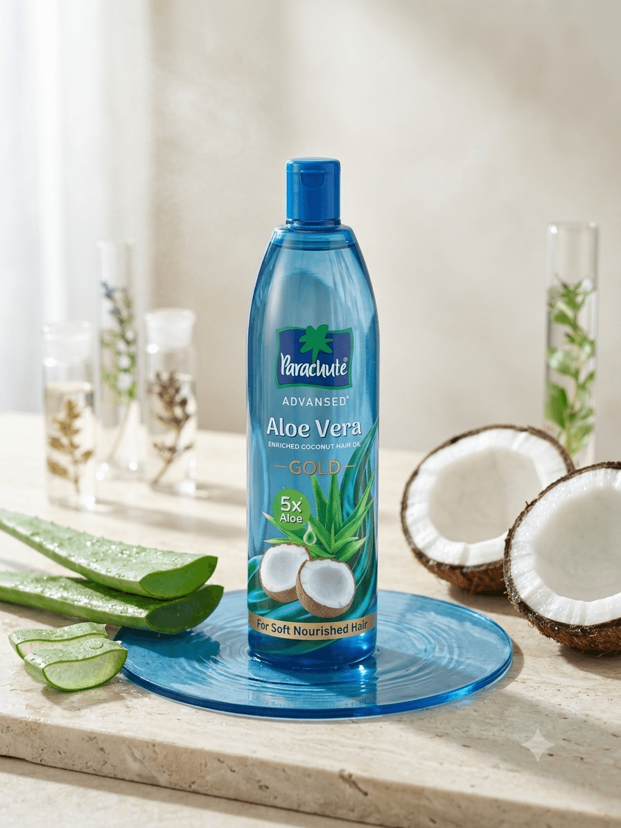 Parachute Advanced Aloe Vera Enriched Coconut Hair Oil 600ml 