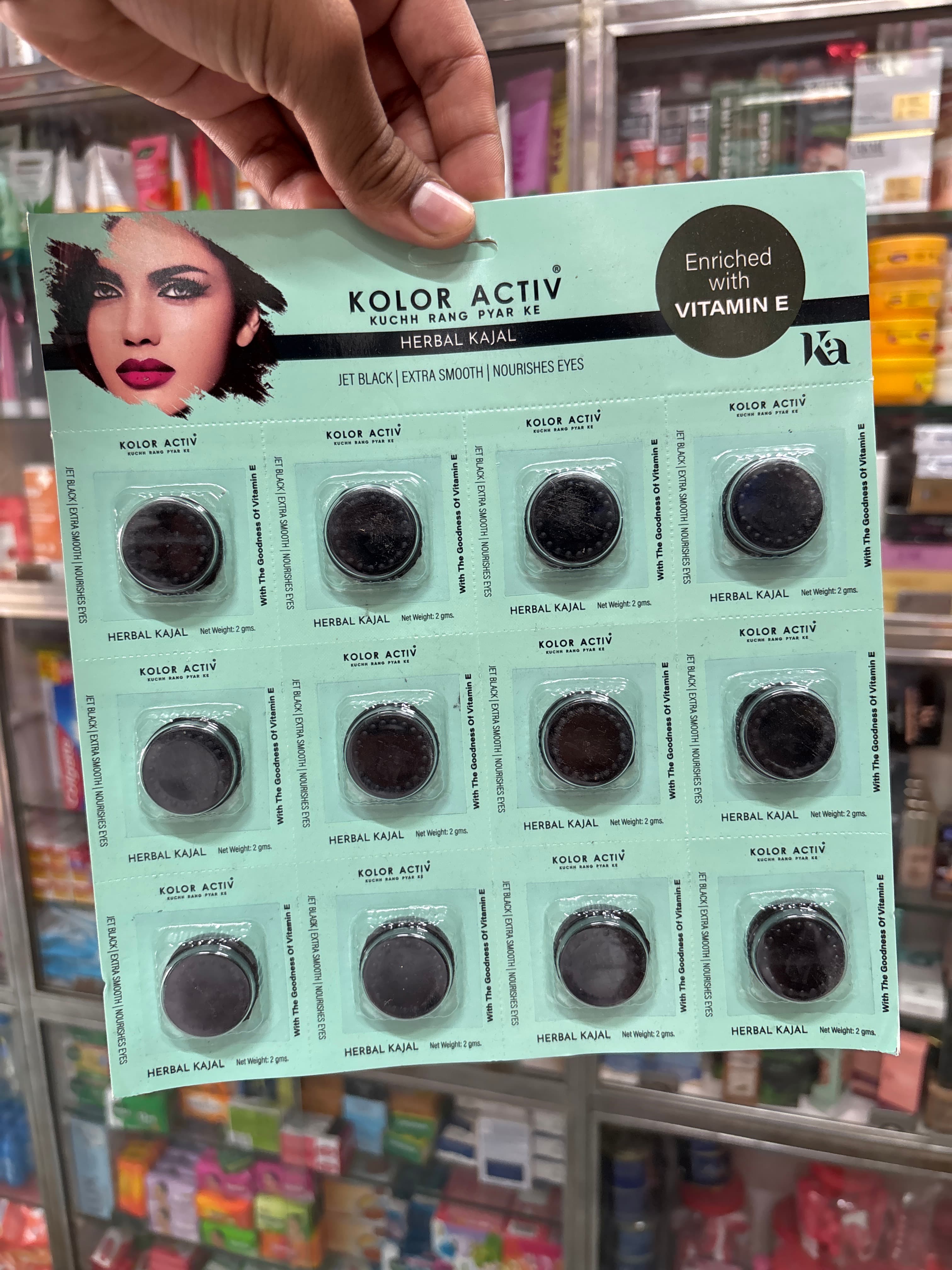 Herbal Kajal Enriched With Vitamin E