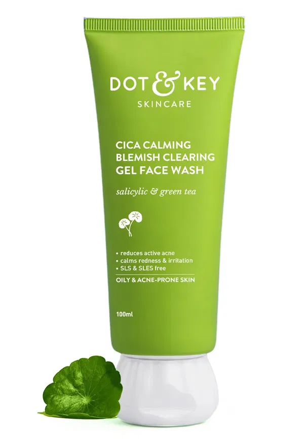 Cica Calming Blemish Clearing Gel Face Wash | Size: 175 ml By Dot & Key