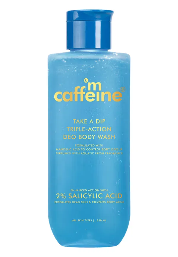 Take A Dip Triple-Action Deo Body Wash | Size: 250 ml By mCaffeine