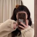Korean mini fur Hair Claw 1pc view 3